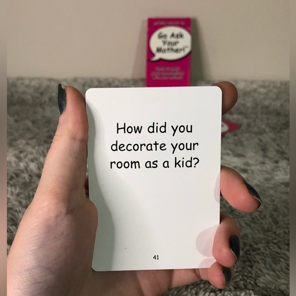 Go Ask Your Mother By Maura A Cassidy 2003 Card Game Thought Provoking Starters - Picture 3 of 4